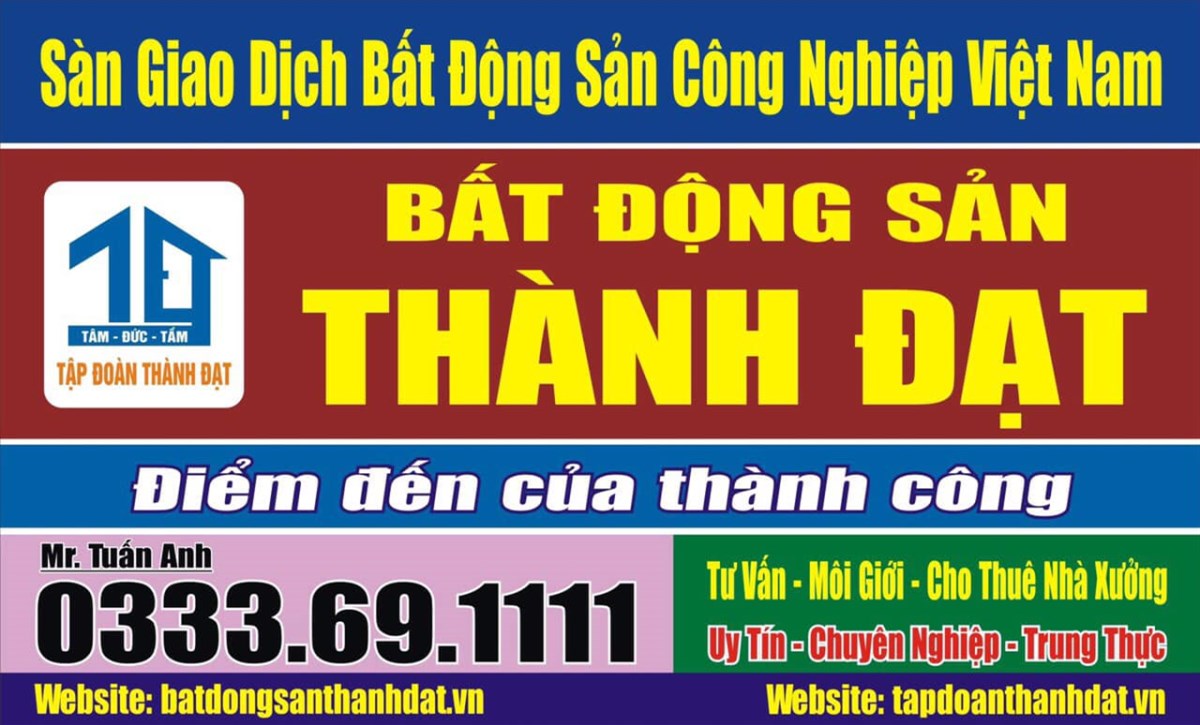 Cho Thuê 15000m2 Nhà Xưởng tại KCN Việt Hương 2 Bình Dương
